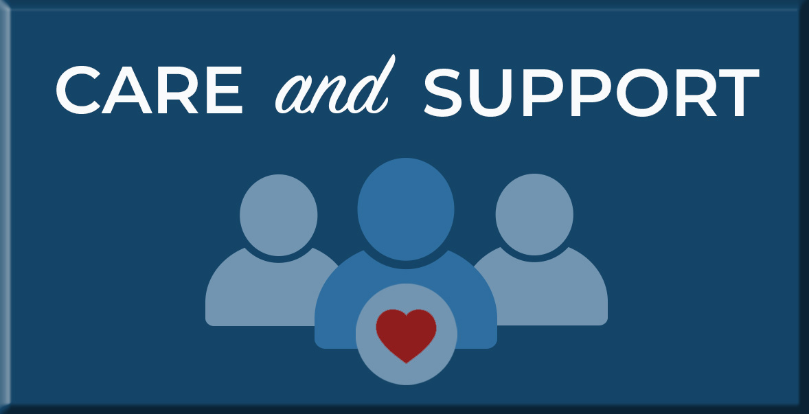 Home Page Button – Care and Support