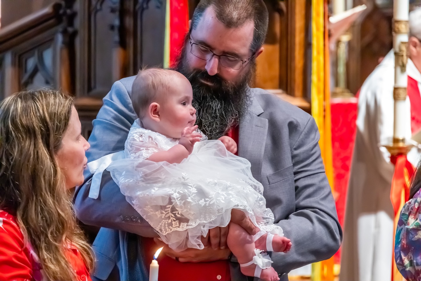 Church home for infant baptism